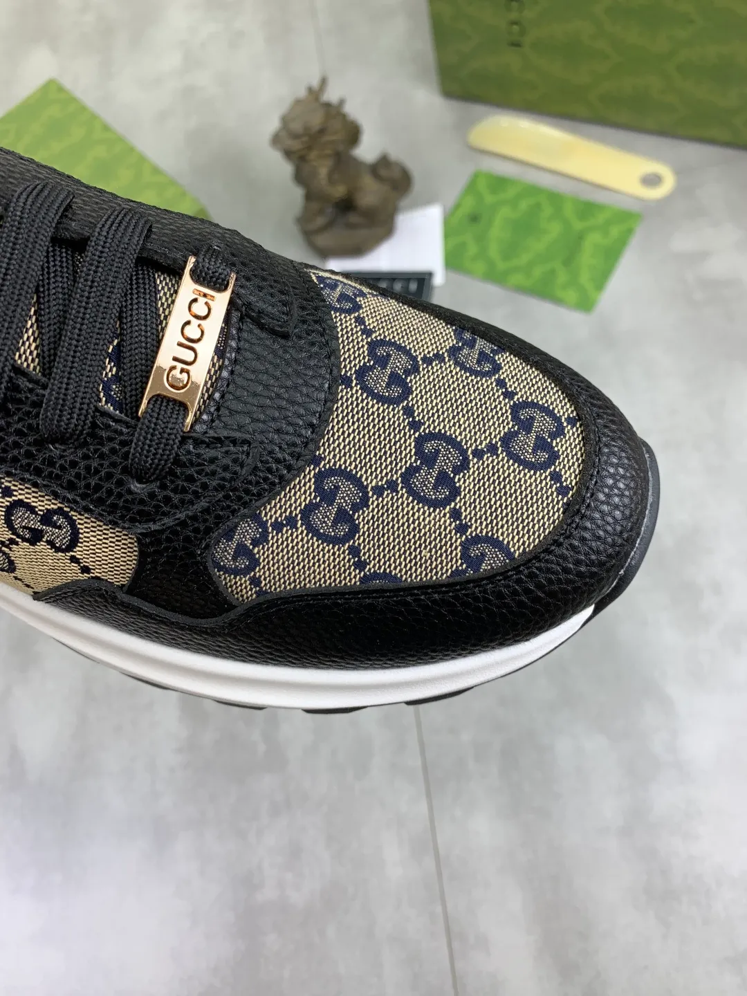 Men's shoes 💰P440💰[New model]🆘 The latest model from Gucci GUCCI official website🎁Classic casual and fashionable men's shoes👟Best model💥The version is simple and elegant, exclusive for trendy men. Unique official website latest brand elements👑Gucci original decoration, fashionable and generous, original soft calfskin fabric➕Comfortable soft first-layer pigskin lining ✅The official website specifies the wear-resistant casual outsole, the classic model is taken in kind🎬Color: 4️⃣colors available😍Number: 38-44